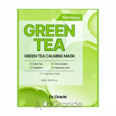 Dr. Oracle Dermasys Green Tea Calming Mask �������� ����������� ����� ��� ������� �� ������� ���