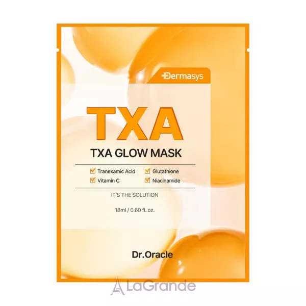 Dr. Oracle Dermasys TXA Glow Mask �������� ����������� ����� ��� ���� ��� ������ ����