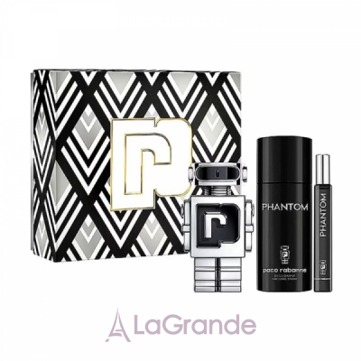 Paco Rabanne Phantom ����� (��������� ���� 50 �� + ��������� ���� 10 �� + ���������� 150 ��)