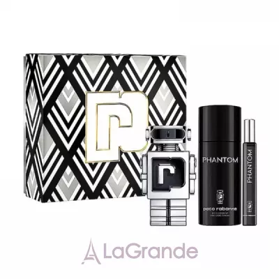 Paco Rabanne Phantom ����� (��������� ���� 50 �� + ��������� ���� 10 �� + ���������� 150 ��)