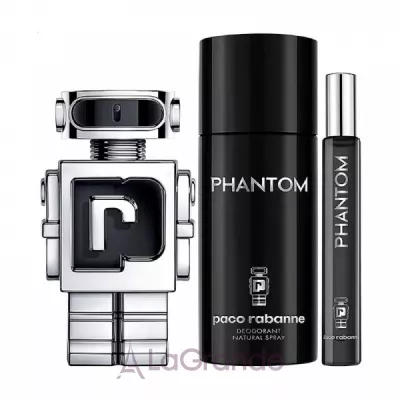 Paco Rabanne Phantom ����� (��������� ���� 50 �� + ��������� ���� 10 �� + ���������� 150 ��)