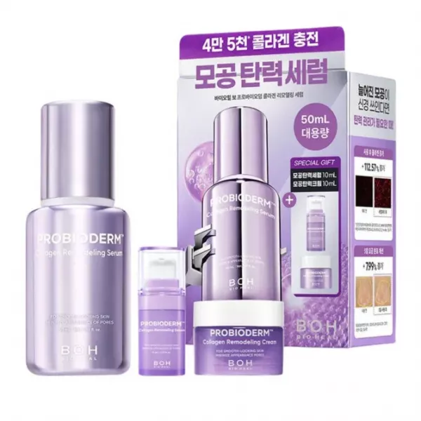 BIOHEAL BOH Probioderm Collagen Remodeling Serum ���������� ��������� ��� ������� + ��������� (serum/10ml + cream/10ml)