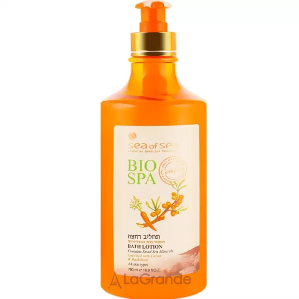 Sea of Spa Bio Spa Bath Lotion Carrot & Buckthorn ������ ��� ���� 