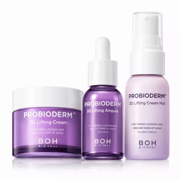 BIOHEAL BOH Probioderm 3D Lifting Best Trio ���� ������� ��� ������� �� �������� � 3D-������ ������� (cream/20ml+ampoule/15ml+cream mist/20ml)