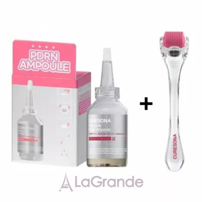 CURESONA Rejucode Roller Ampoule & Derma Roller ���� ��� ������� (���������, 30 �� + ����������, 1 ��)