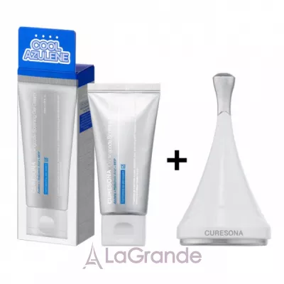 CURESONA Coolingcode Soothing Gel Cream & Derma Cooler ���� ��� ������� �� ��� (����-����, 50 �� + ����������, 1 ��)