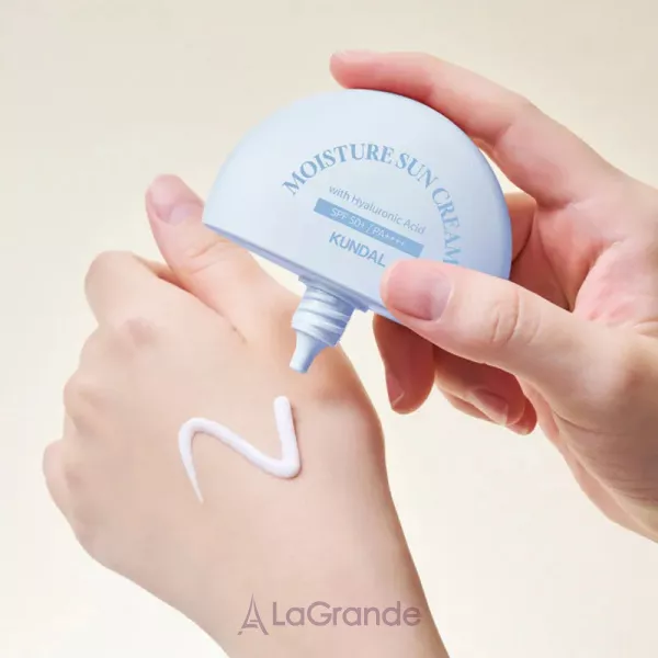 Kundal Moisture Sun Cream With Hyaluronic Acid SPF50+ PA++++ �������������� ������������� ���� ��� ������� � ����������� �������� SPF50+ PA++++