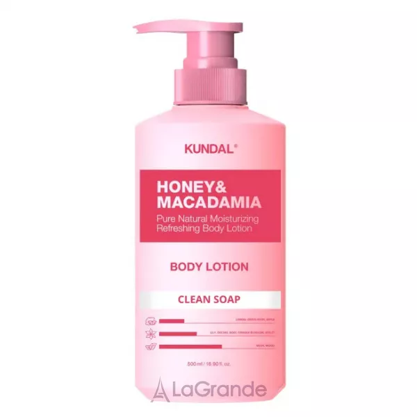 Kundal Honey & Macadamia Body Lotion Clean Soap ������� ��� ��� 