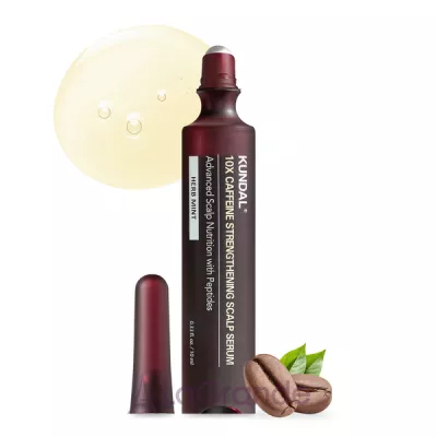 Kundal 10X Caffeine Strengthening Scalp Serum + Gua Sha Comb Korean Royal Palace Edition ����� ��������� �� ��������� ����� + ������� �����