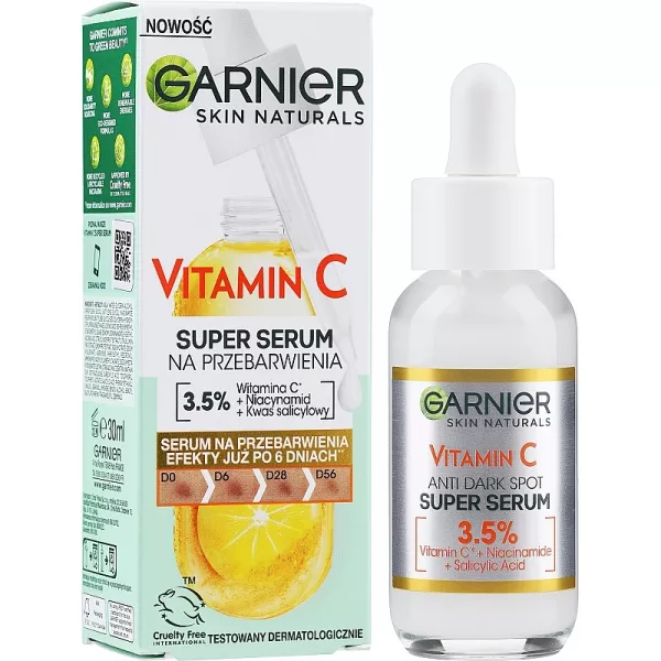 Garnier Skin Naturals Vitamin C Super Serum ��������� ��� ������� � ������� �