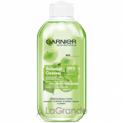������ Garnier Skin Naturals Botanical Cleanser Refreshing Toner ���������� ����� � ���������� ��������� ��� ���������� � ��������� ����