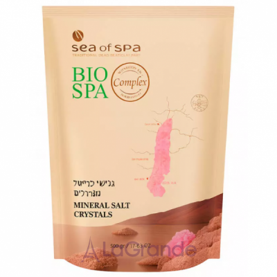 Sea of Spa Bio Spa Mineral Salt Crystals Rose ����������� ���� ��� ���� 