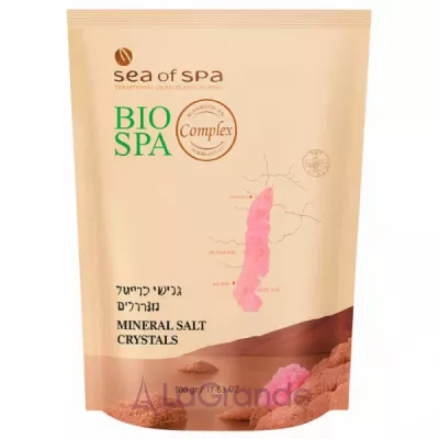 Sea of Spa Bio Spa Mineral Salt Crystals Rose ����������� ���� ��� ���� 