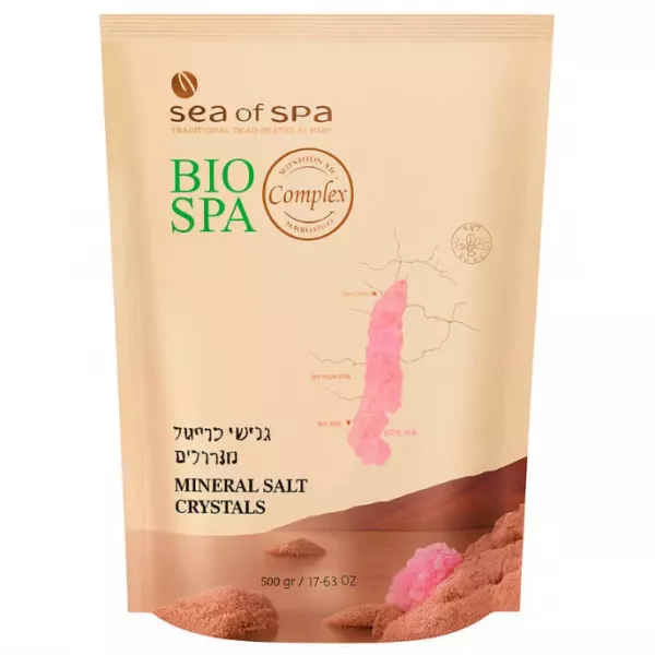 Sea of Spa Bio Spa Mineral Salt Crystals Rose ����������� ���� ��� ���� 