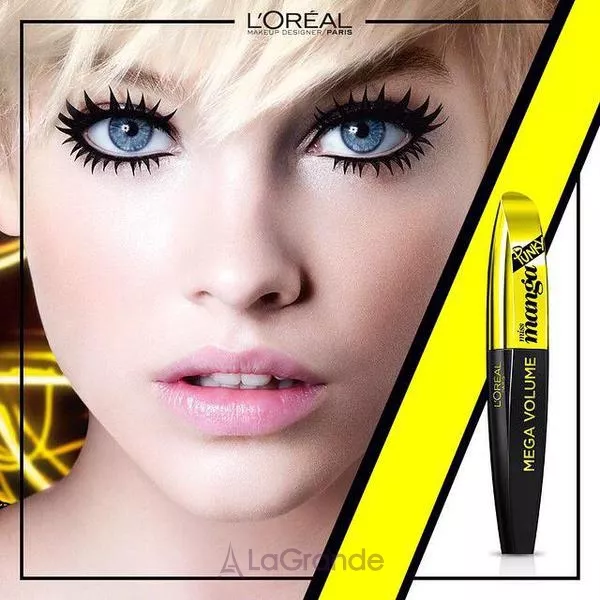 L'Oreal Paris Miss Manga Punky Mega Volume ��� ��� ��