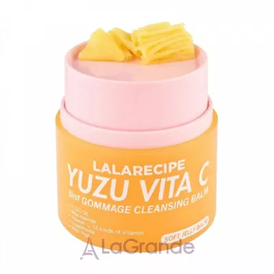 Lalarecipe Yuzu Vita C 3in1 Gommage Cleansing Balm ��������� �������-������ � ���������� ����