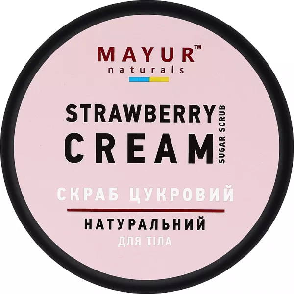 Mayur Strawberry Cream Sugar Scrub ����������� �������� ����� ��� ���� 