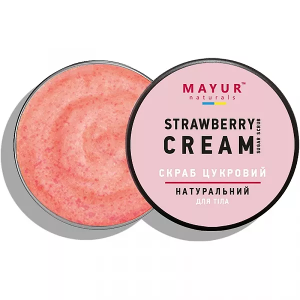 Mayur Strawberry Cream Sugar Scrub ����������� �������� ����� ��� ���� 