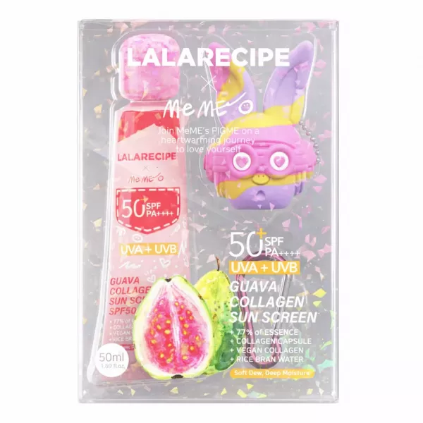 Lalarecipe Guava Collagen Sunscreen Art Collaboration Limited Edition �������������� ���� ��� ���� � ���������� ����� � ��������� SPF50+ PA++++