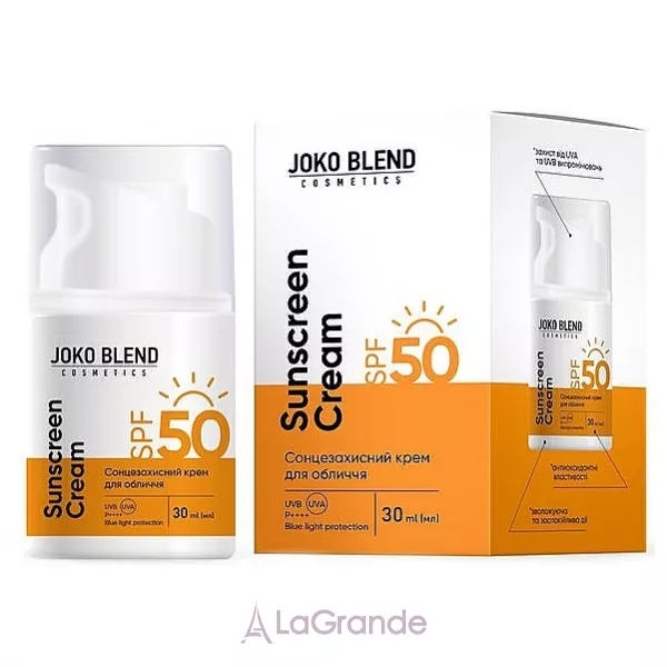 Joko Blend Sunscreen Cream SPF50 �������������� ���� ��� ���� SPF50