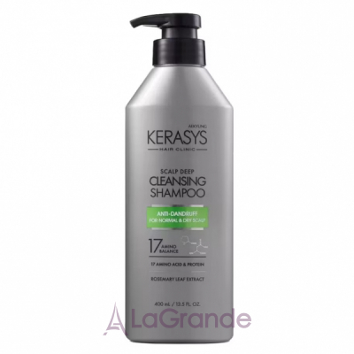 KeraSys Hair Clinic Scalp Deep Cleansing Shampoo For Normal & Dry Scalp ������� �� ��������� �� ���� ���� ������