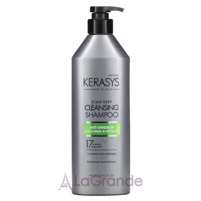 KeraSys Hair Clinic Scalp Deep Cleansing Shampoo For Normal & Dry Scalp ������� �� ��������� �� ���� ���� ������