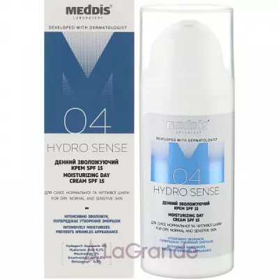 Meddis Hydro Sense Moisturizing Day Cream SPF15 ������ �������������� ���� SPF15