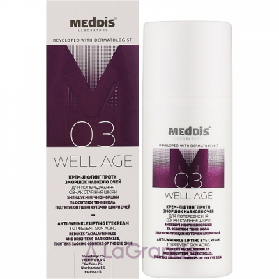 Meddis Well Age Anti-Wrinkle Lifting Eye Cream ����-������ ��� ���� ������� ���� ����� �������