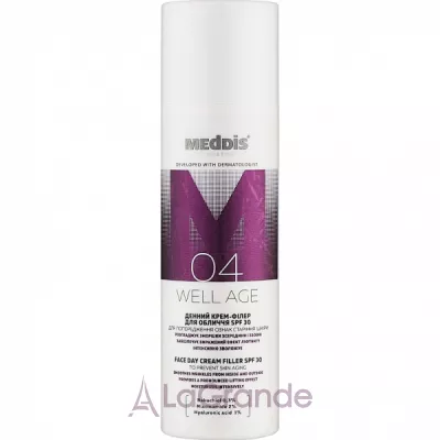 Meddis Well Age Face Day Cream Filler SPF30 ������ ����-����� ��� ������� SPF30