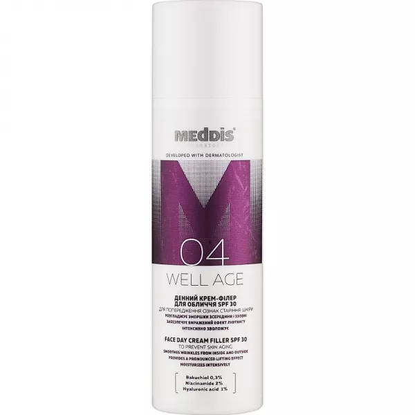 Meddis Well Age Face Day Cream Filler SPF30 ������ ����-����� ��� ������� SPF30