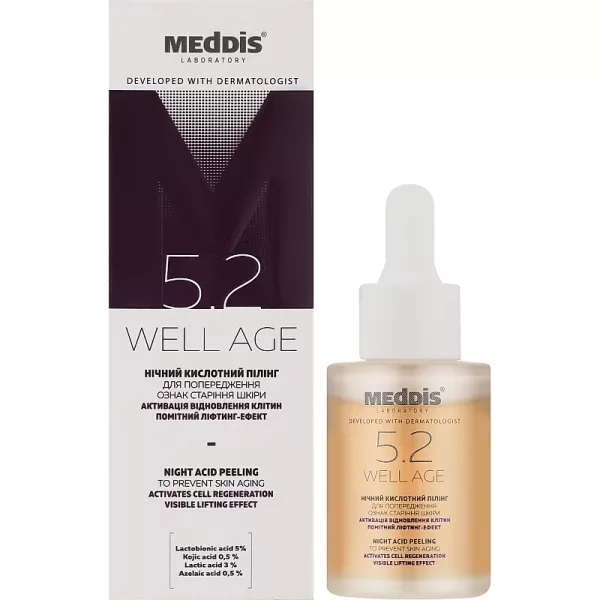 Meddis Well Age Night Acid Peeling ͳ���� ��������� ����