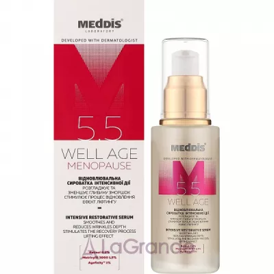 Meddis Well Age Menopause Intensive Restorative Serum ³������������ ��������� ���������� 䳿