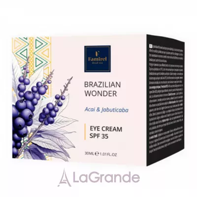 Famirel Wonder World Brazilian Wonder Acai & Jabuticaba Eye Cream SPF 35 ���� ��� ���� ������ ���� SPF 35 