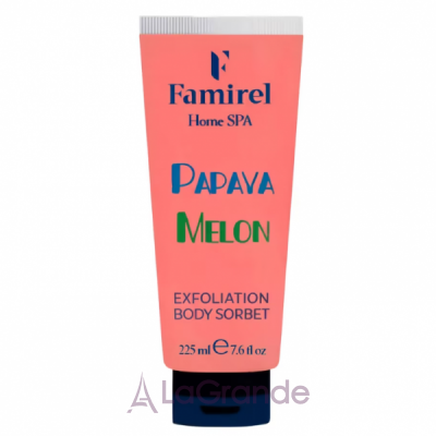 Famirel Home SPA Exfoliation Body Sorbet Papaya & Melon �������������� ������ ��� ���� 