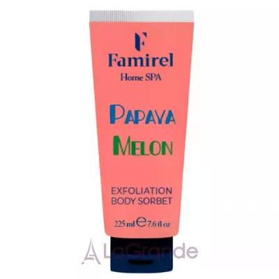 Famirel Home SPA Exfoliation Body Sorbet Papaya & Melon �������������� ������ ��� ���� 