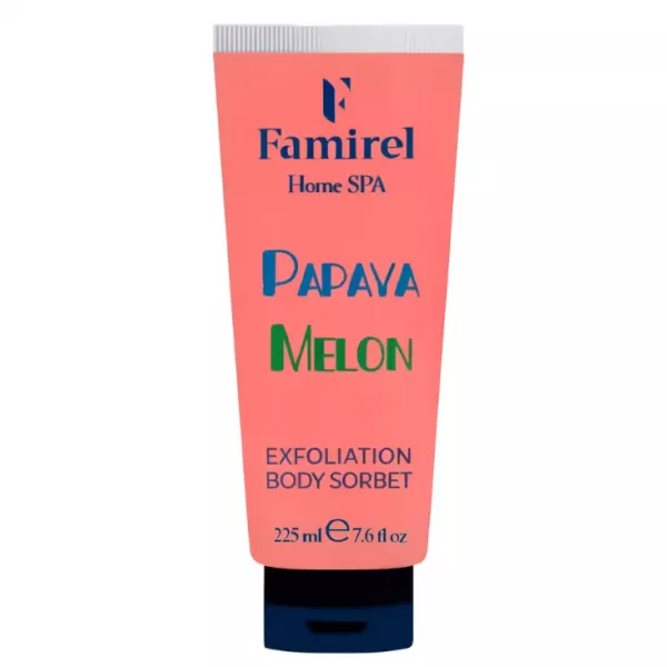 Famirel Home SPA Exfoliation Body Sorbet Papaya & Melon �������������� ������ ��� ���� 