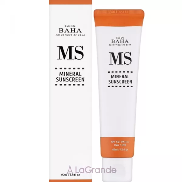 �ֲ��� Cos De Baha MS Mineral Sunscreen SPF50+ ̳��������� ������������� ����