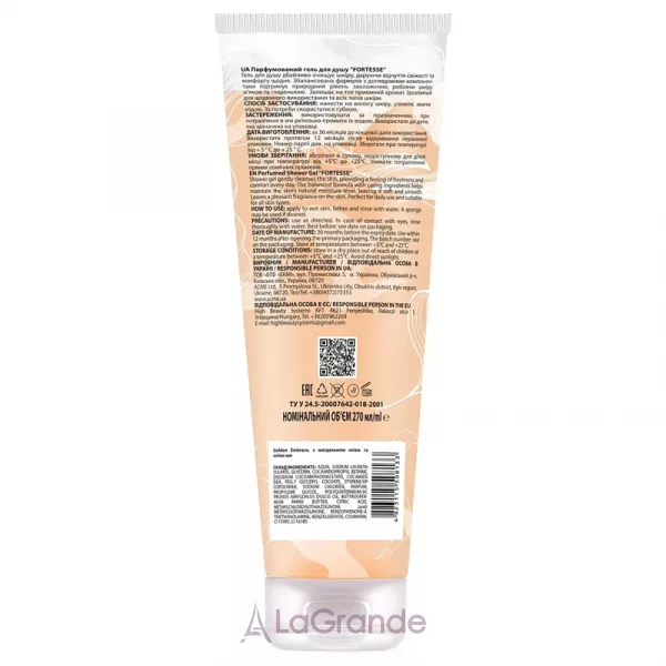 Fortesse Golden Embrace Perfumed Shower Gel ������������ ���� ��� ���� � ���������� �볺� �� �볺� ��
