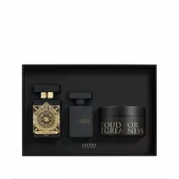 Initio Parfums Prives Oud for Greatness Set ����� (��������������� ���� 90 �� + ������ ��� ����� 50 �� + ���� ��� ���� 200 ��)
