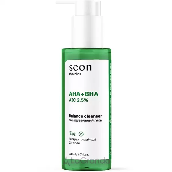 Seon AHA + BHA AIC 2.5% Balance Cleanser ������������ ���� ��� �������� � ��� �� ��� ���������