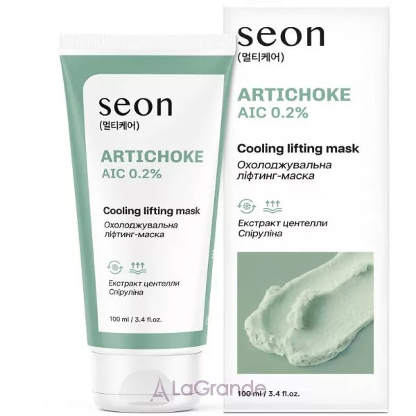 Seon Artichoke AIC 0.2% Cooling Lifting Mask �������������� ������-����� � ���������