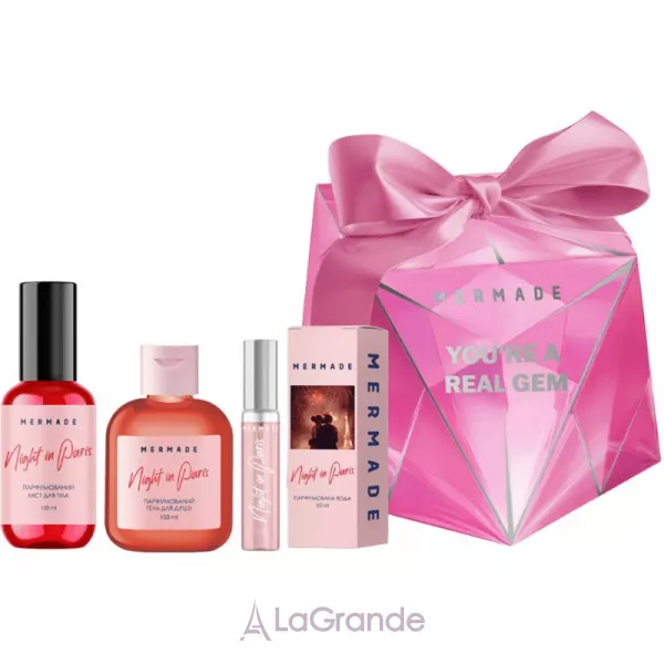 Mermade Paris Diamond Box ������������� ���������� ����� (edp/10ml + sh/gel/100ml + b/mist/100ml)