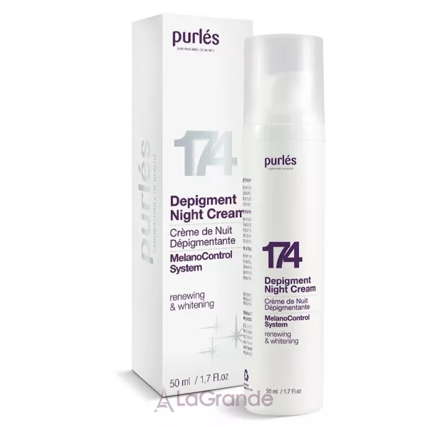 Purles MelanoControl System 174 Depigment Night Cream ���������������� ������ ����
