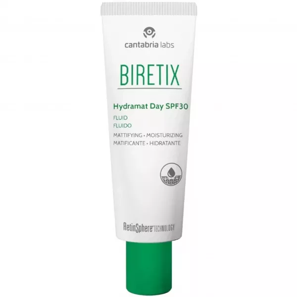Cantabria Labs Biretix Hydramat Day SPF30 Fluid ������ �������������� �� ����������� ����� SPF30