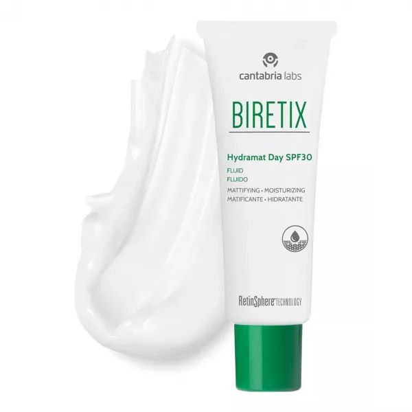 Cantabria Labs Biretix Hydramat Day SPF30 Fluid ������ �������������� �� ����������� ����� SPF30