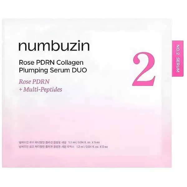 Numbuzin No.2 Rose PDRN Collagen Plumping Serum Duo ���� ��������� ��� ������� (���) 10 x1.2 ��