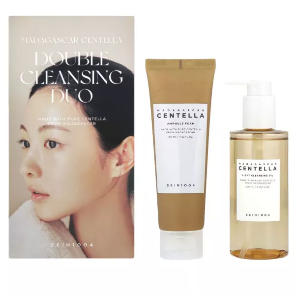 Skin1004 Madagascar Centella Double Cleansing Duo ����� ��� �������� � ��������� (foam/150 ml + oil/200 ml)