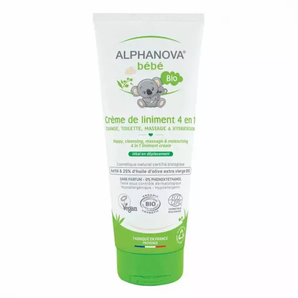 Alphanova Bebe Bio 4 in 1 Liniment Cream ������������ ����-�������� 4 � 1