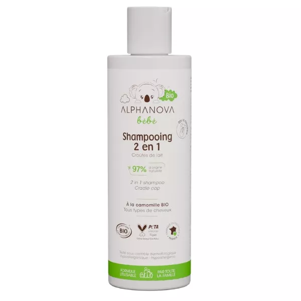 Alphanova Bebe Bio 2 in 1 Shampoo ������������ ������� 2 � 1 ��� ������������� �� �������� �������
