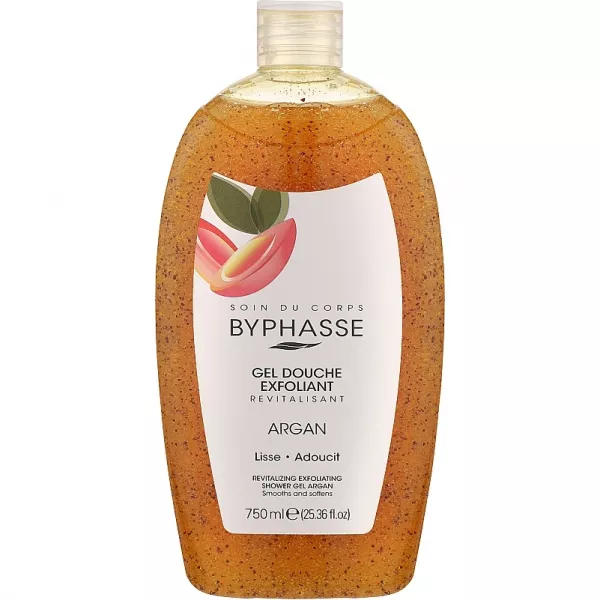 Byphasse Revitalizing Exfoliating Shower Gel Argan ����������-���� ��� ���� � ��������� ������